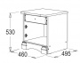 Тумба прикроватная Ольга 1н